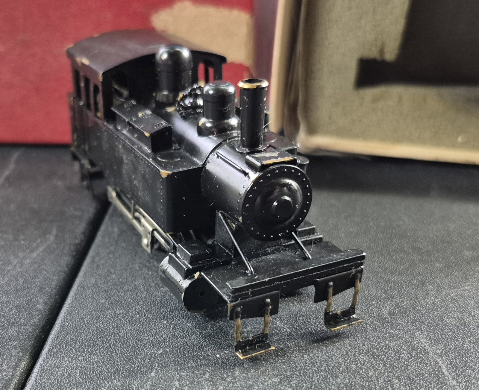 SIDE TANK LOCOMOTIVE 0-6-0 HO KEN KIDDER BRASS VINTAGE Used