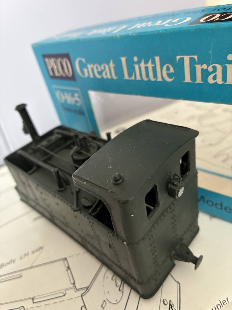 Peco O Gauge 0-6-0 Glen Valley Tram Locomotive Kit Soft Metal Steam Engine