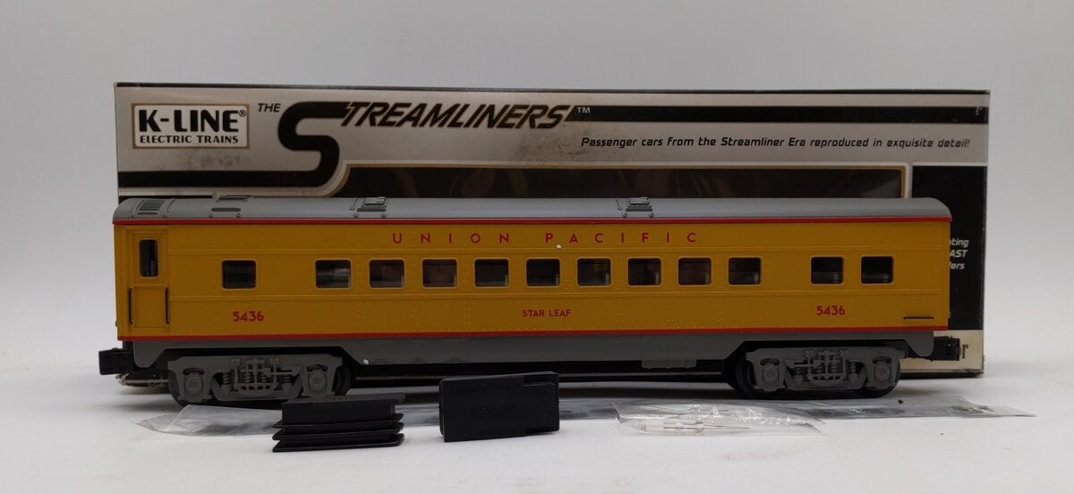 K-Line The Streamliners O Gauge Union Pacific 5436 Star Leaf LN/Box