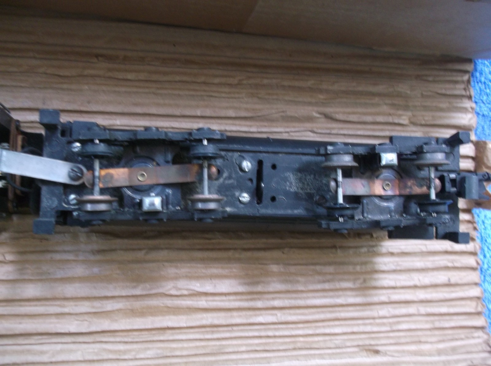 1952 AMERICAN FLYER K335 4-8-4 STEAM LOCOMOTIVE & TENDER W/ORG BOX & WRAPPER