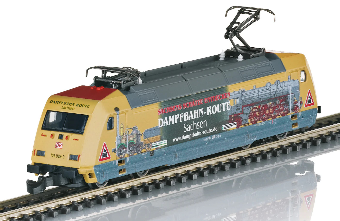 88679 Märklin Z-Scale Class 101 DAMPFBAHN-ROUTE Sachsen Coreless MOTOR LEDs NEW