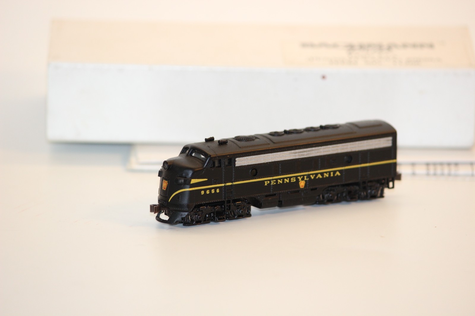 Pennsylvania Railroad PRR F7A Rd# 9656A Bachmann Plus 11266 knuckle couplers