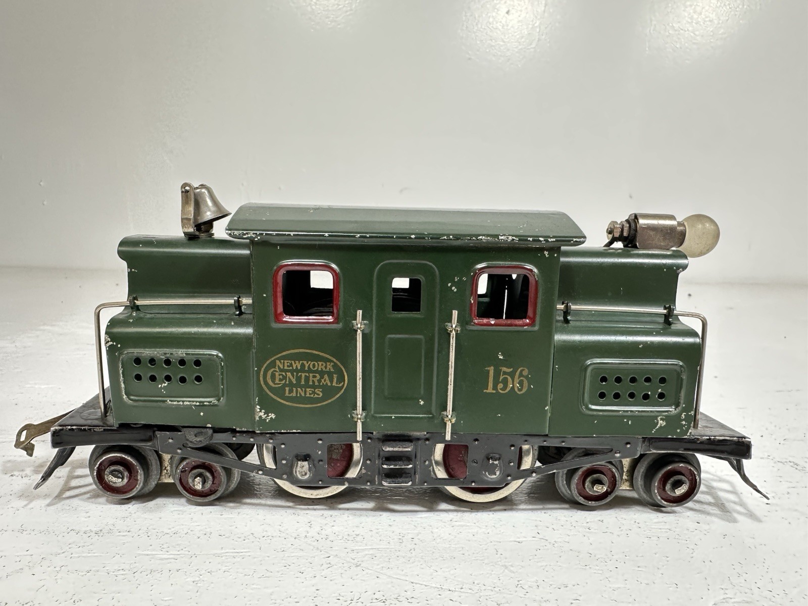 Beautiful Lionel Original Prewar Early #156 4-4-4 Loco in Dark Green!