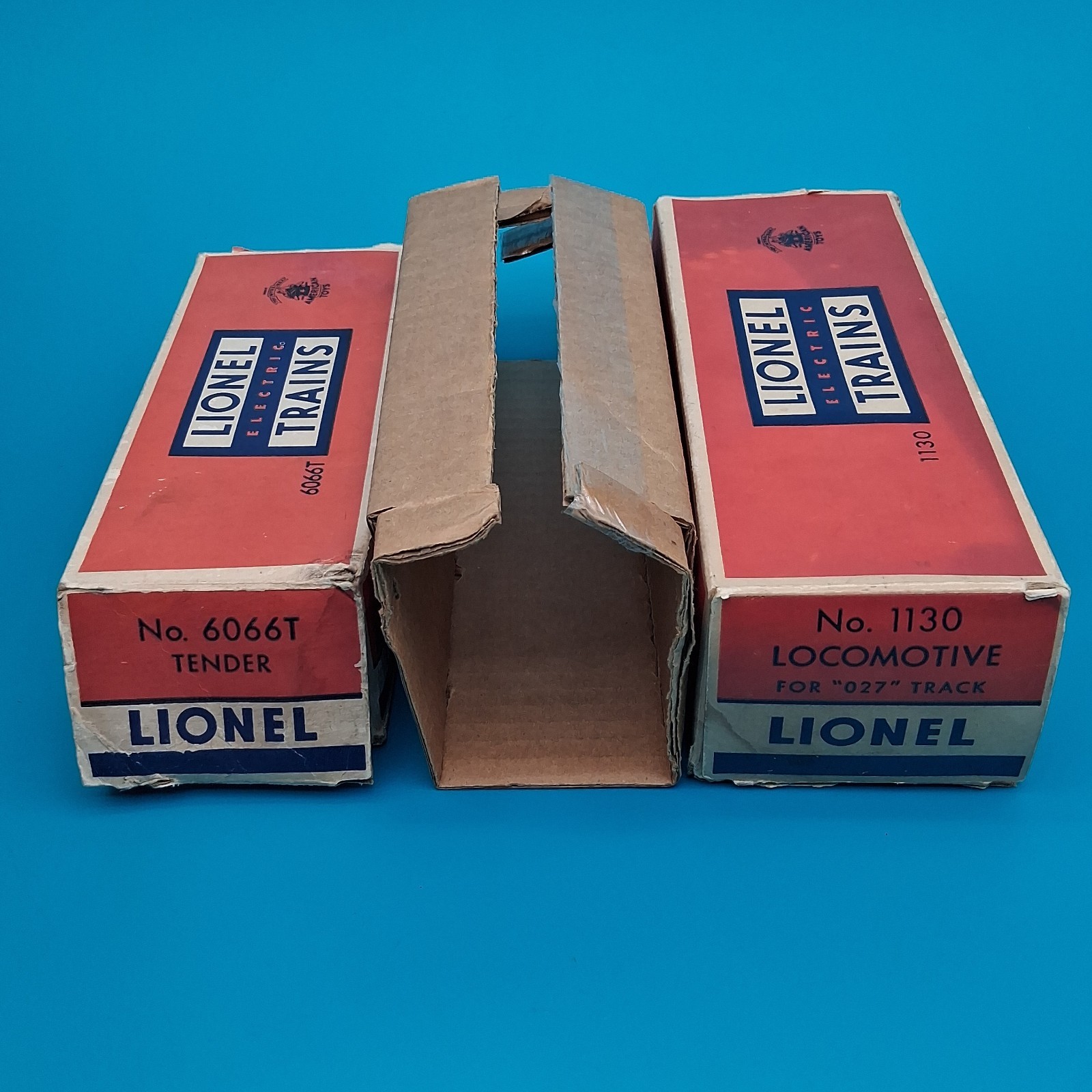 Vintage Lionel Lines O27 Gauge 1950s Scout 1130 2-4-2 & 6066T Tender TESTED RUNS
