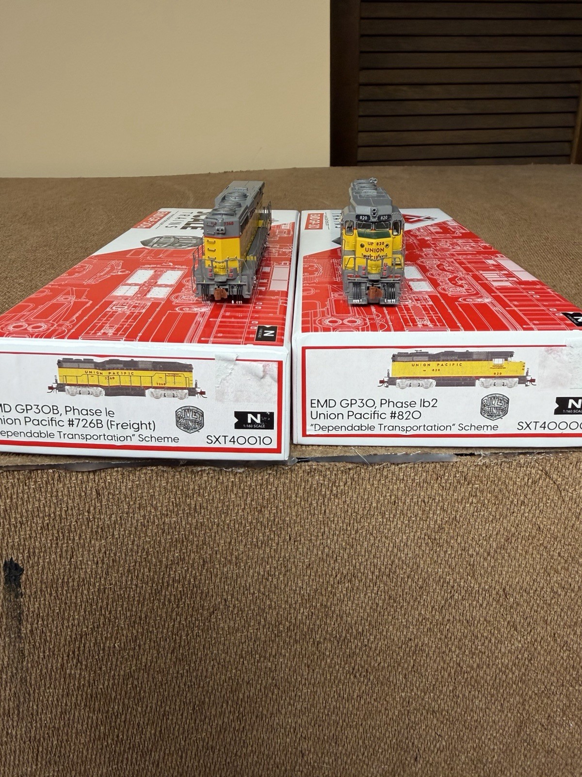 N Scale Scaletrains Rivet Counter Union Pacific GP30 And GP30B
