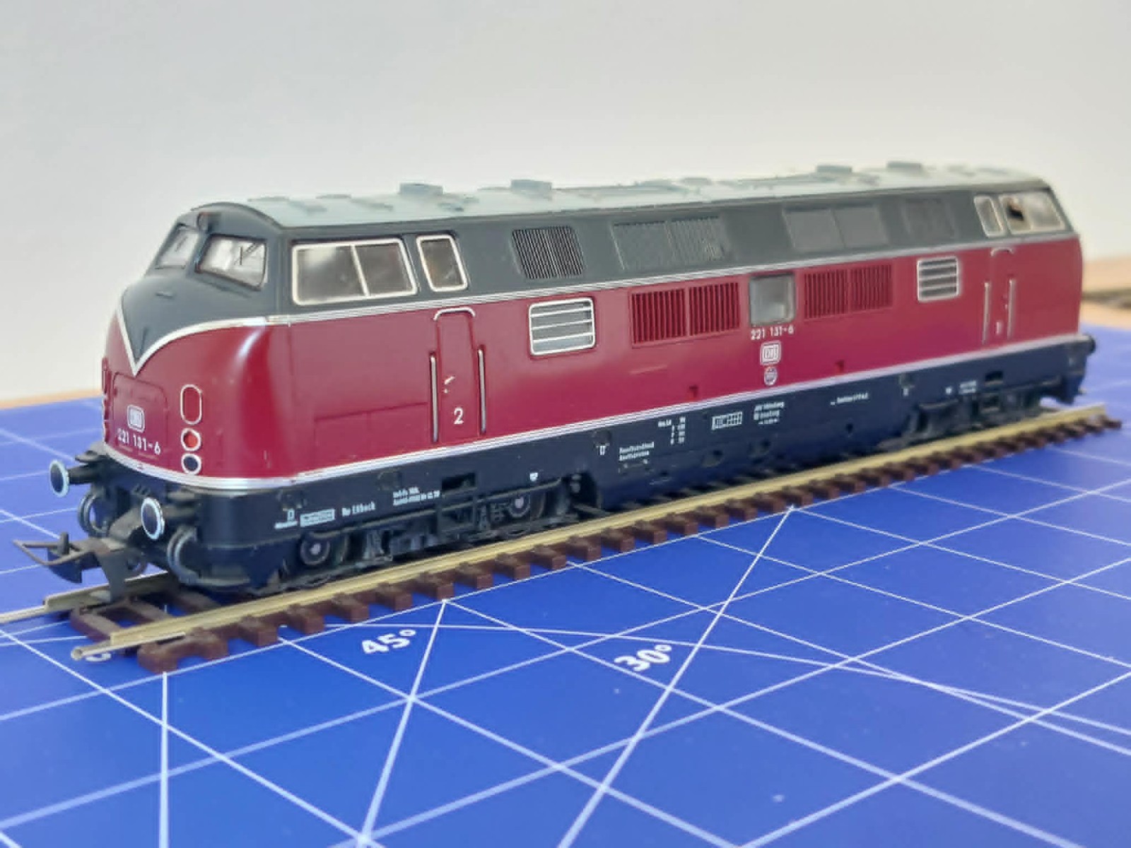 HO Fleischmann Deutsche Bahn (DB) Baureihe V200 2181 Diesel Switcher Locomotive