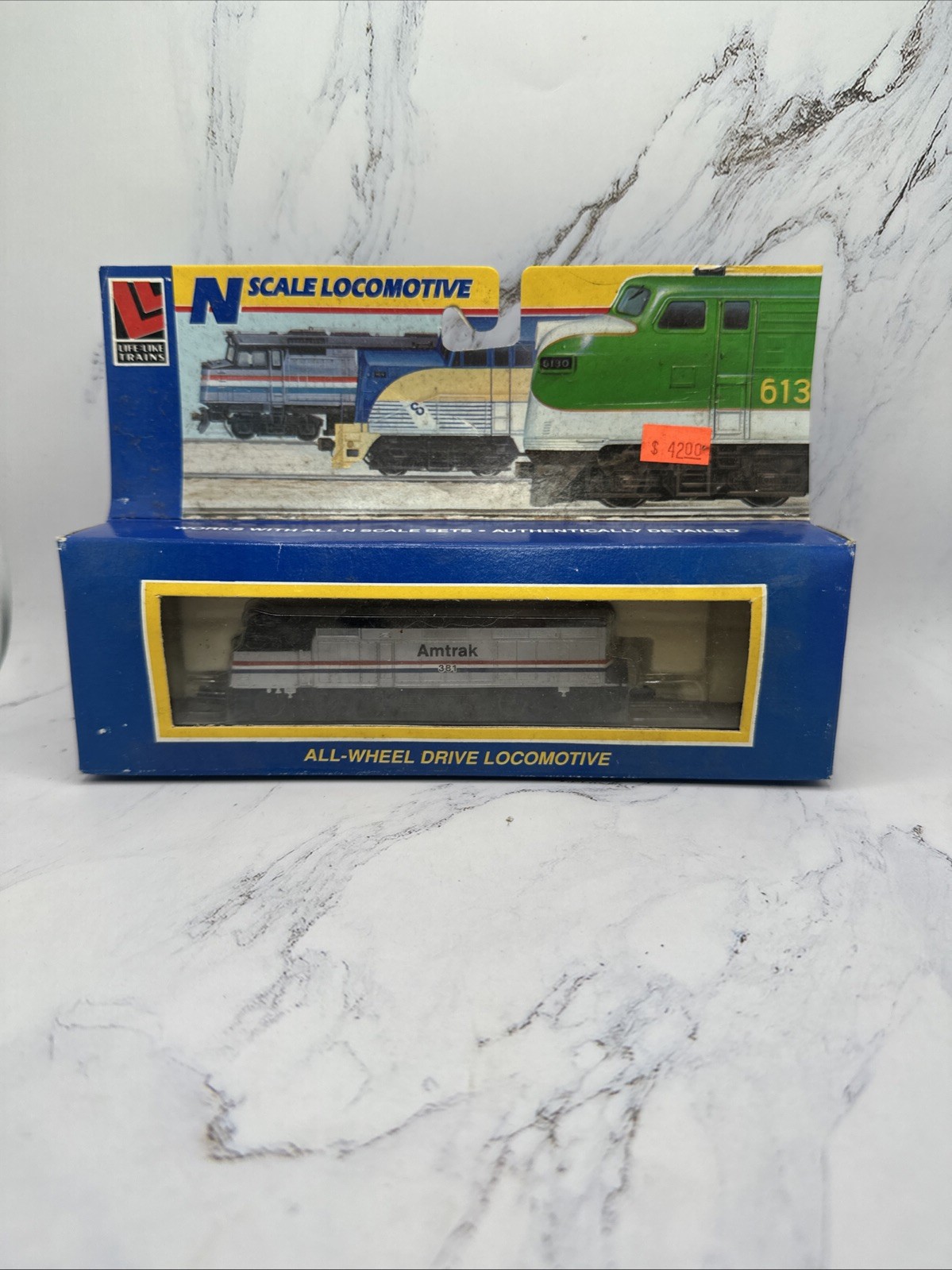 N Scale Amtrak N F40 Locomotive Life Like Trains 7641 Loco AMT All Wheel Drive