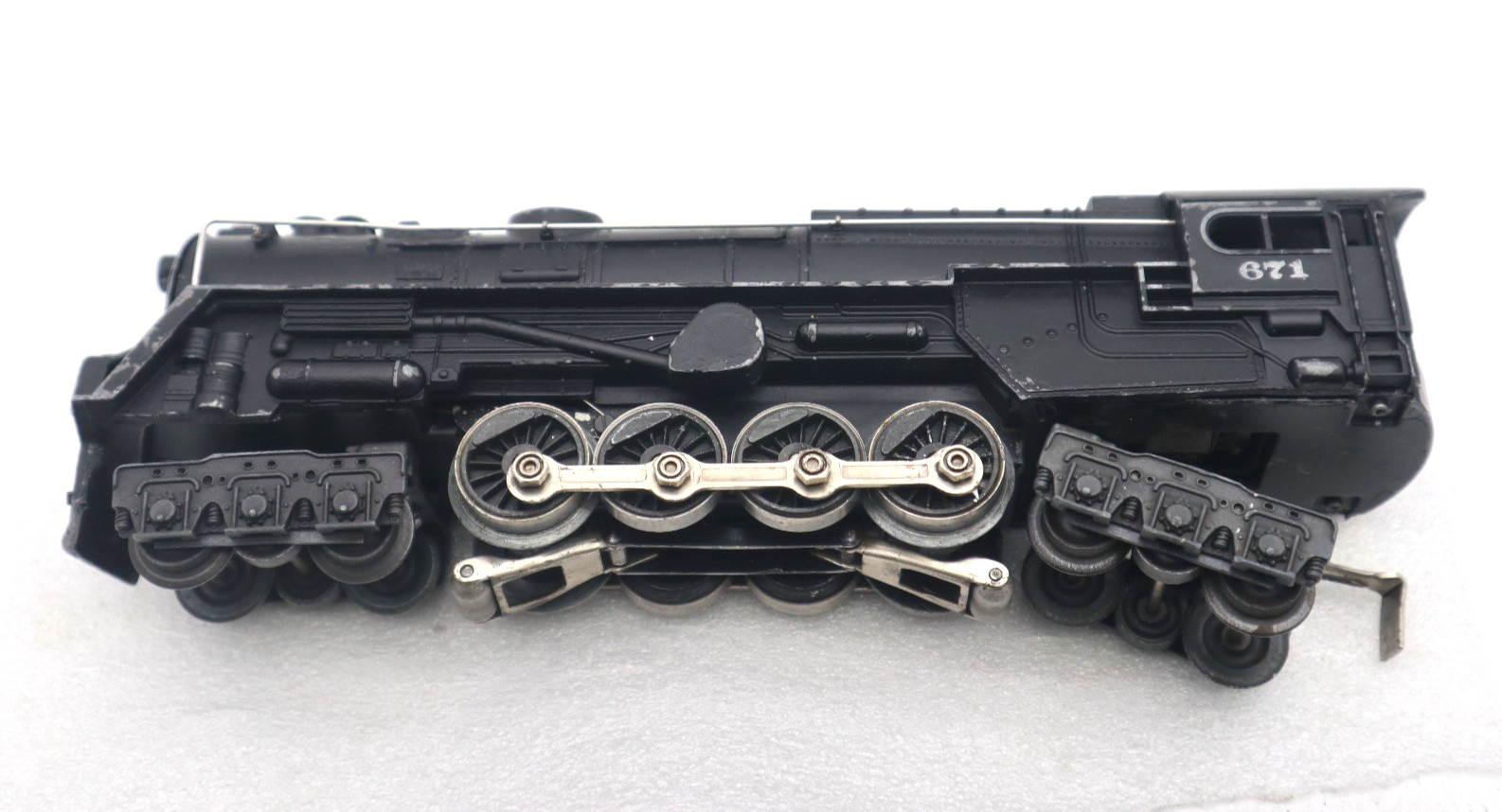 Lionel, O, 671, PRR, S-2 Turbine 6-8-6 Diecast Steam Engine, C-7 in Original Box