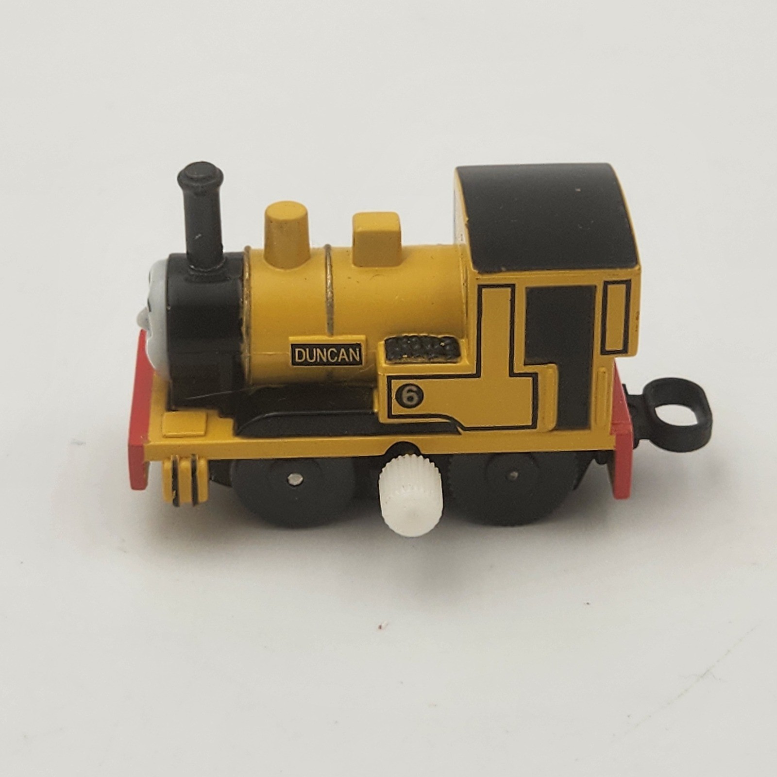 Thomas Friends Duncan Yellow Engine No 6 Wind Up Toy Train 2006 Gullane Limited