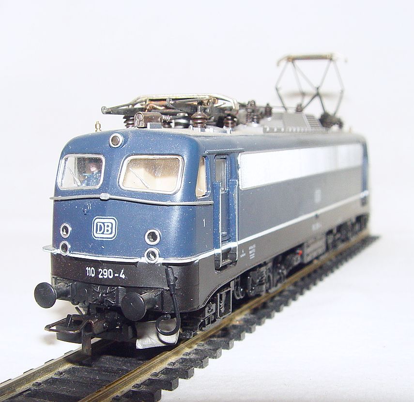 Roco DC HO 1:87 Deutsche Bundesbahn BR 110 Blue ELECTRIC LOCOMOTIVE MIB`78 RARE!