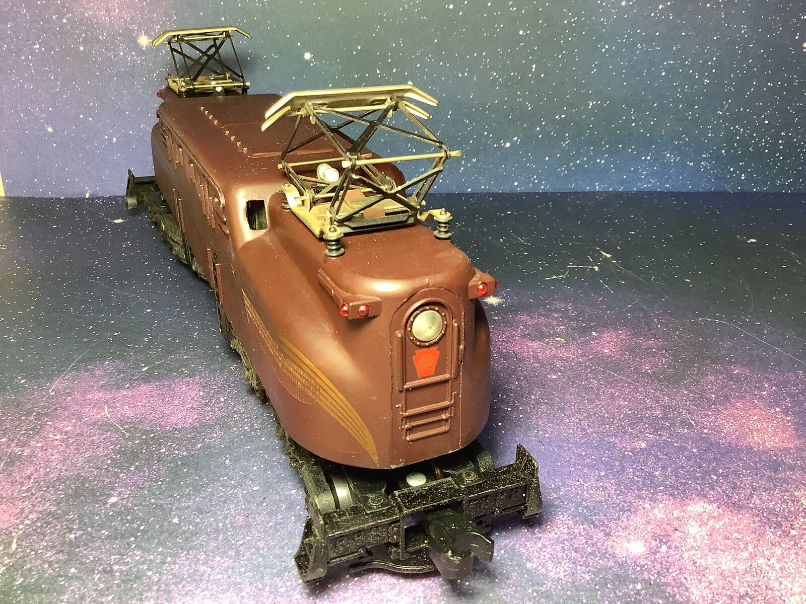 Lionel ( Williams) O Pennsylvania #2340 GG-1 Tuscan 5-Stripe Electric Diesel