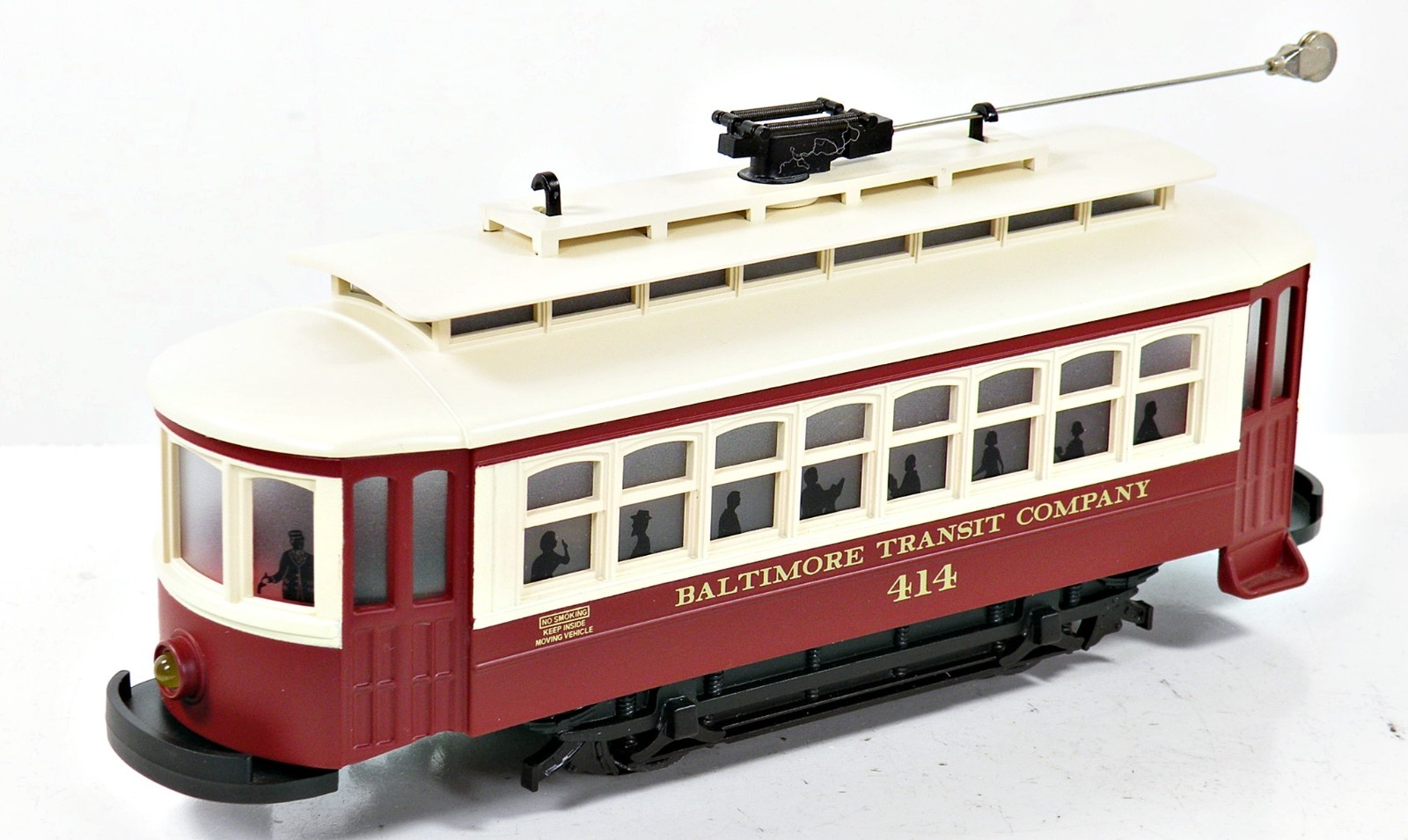 MTH 30-4027 Baltimore Transit Co. Bump-n-Go Trolley (NO BOX)