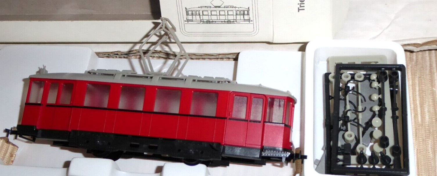 Halling H0 Vienna Tram Motor Car KSW Type N Without Motor, Tram Tramway OVP