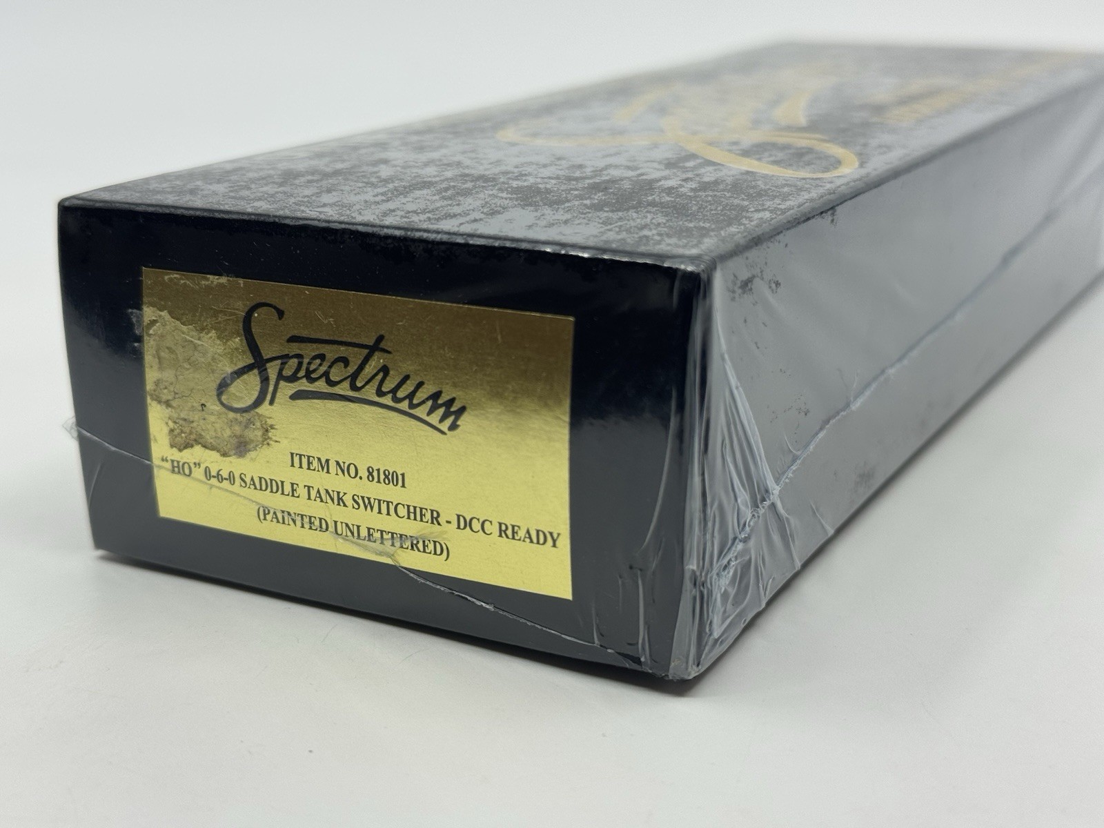 HO Bachmann Spectrum 81801 Unlettered 0-6-0 Saddle Tank Switcher Locomotive NEW