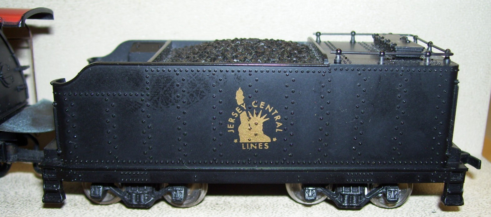 Mantua HO Jersey Central 2-8-2 “Camelback” Locomotive #1608, Excellent In Box