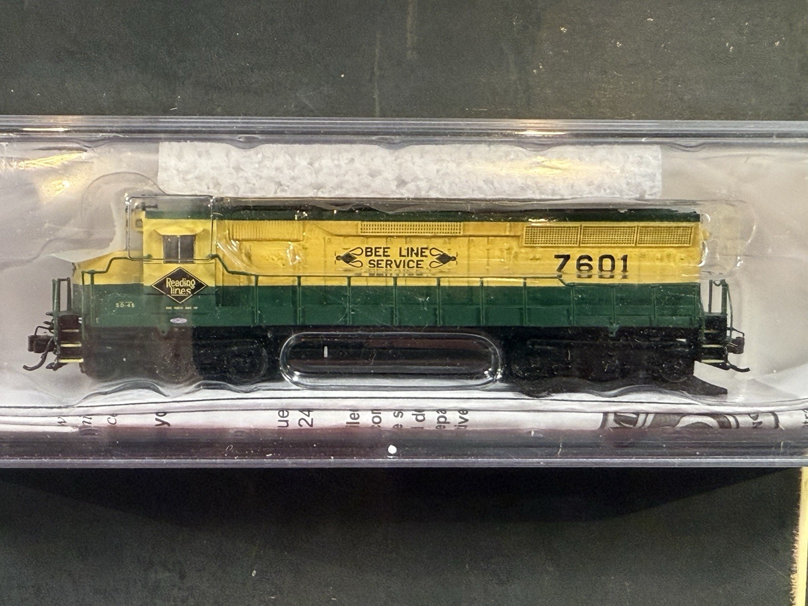 Bachmann Spectrum N Scale EMD SD45 Reading 7601 Diesel Locomotive