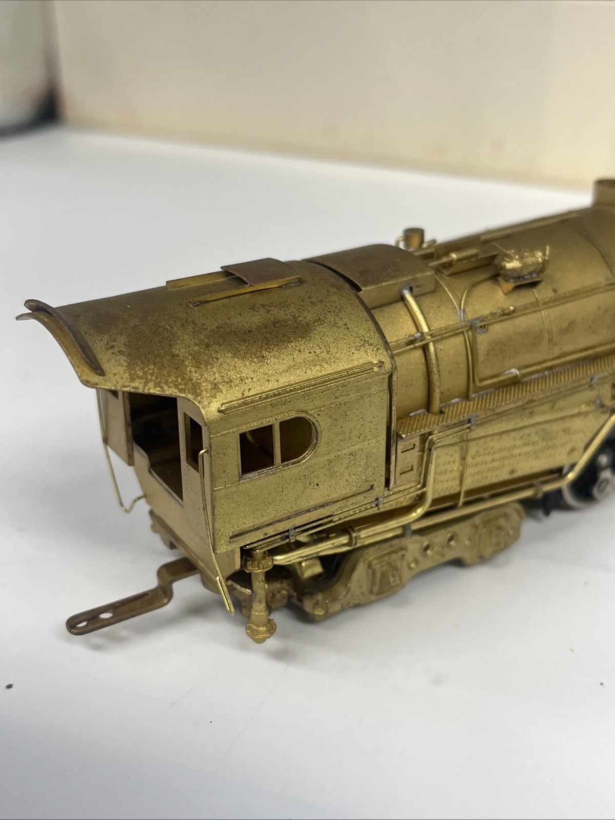 Ho Scale brass engine & caboose- Pennsylvania J-1 2-10-4 Westside Model Company