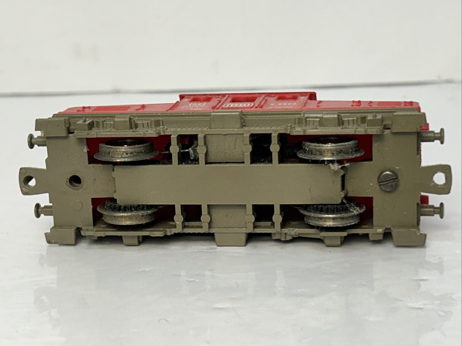 DB Deutsche Bundesbahn Switcher Engine E 8902 Karlsruhe-Reidelberg Vintage Rare