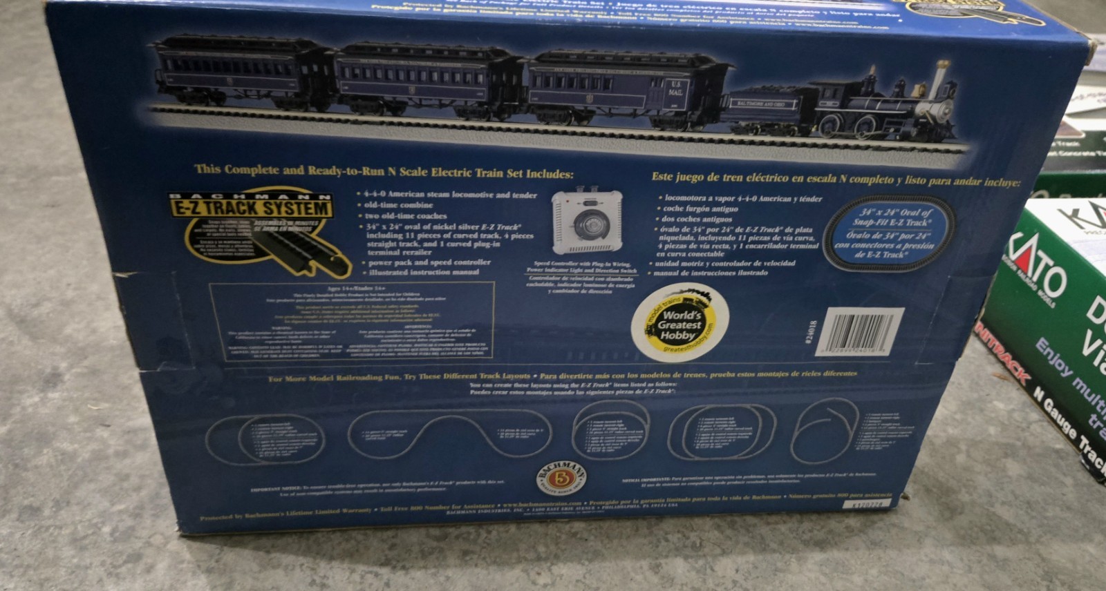 Bachmann Locomotive Electric E-ZTrack System