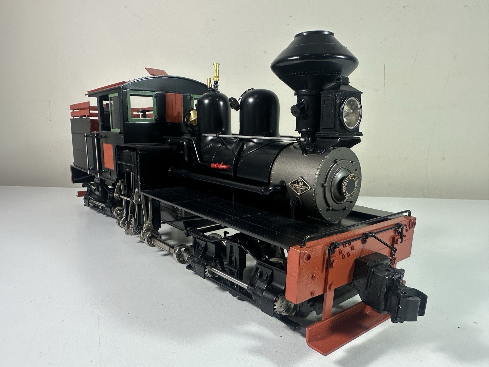 F 1:24 Scale Brass Precision Model 18 Ton Wood Burning Shay #98011-1 Iron Horse