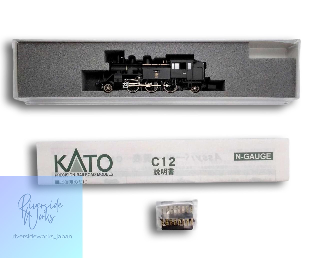 KATO C12 Steam Locomotive Model 2022-1 JP