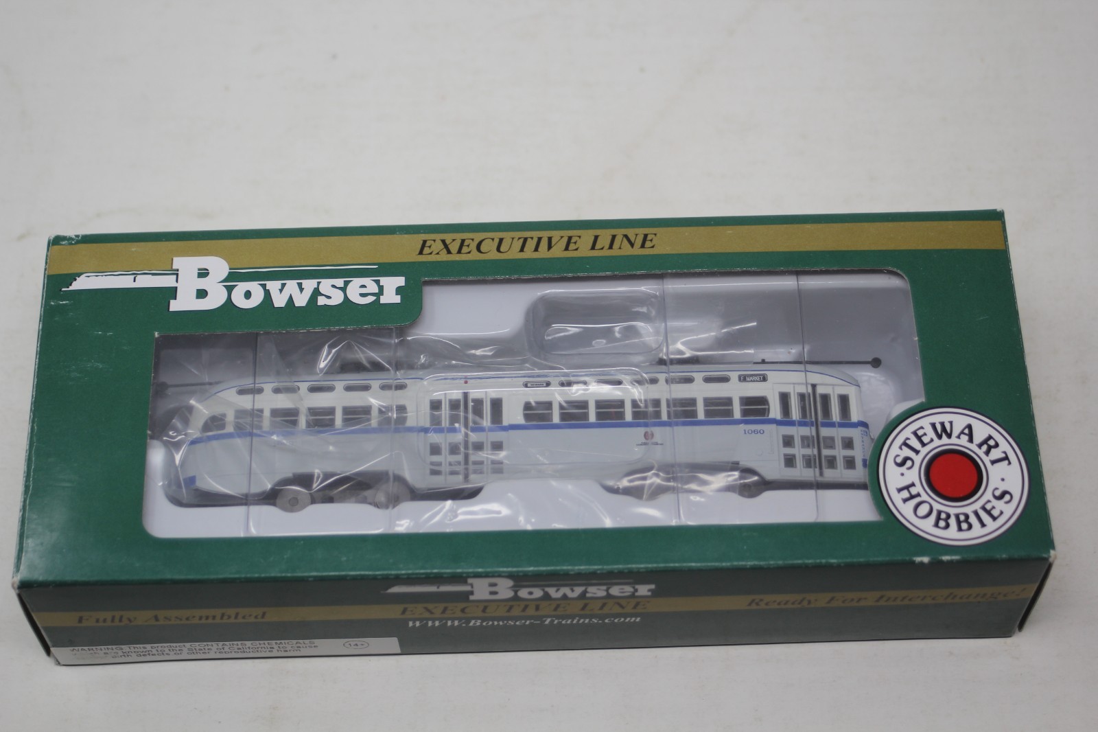 Bowser “F Line” PCC Newark Paint Scheme #1060