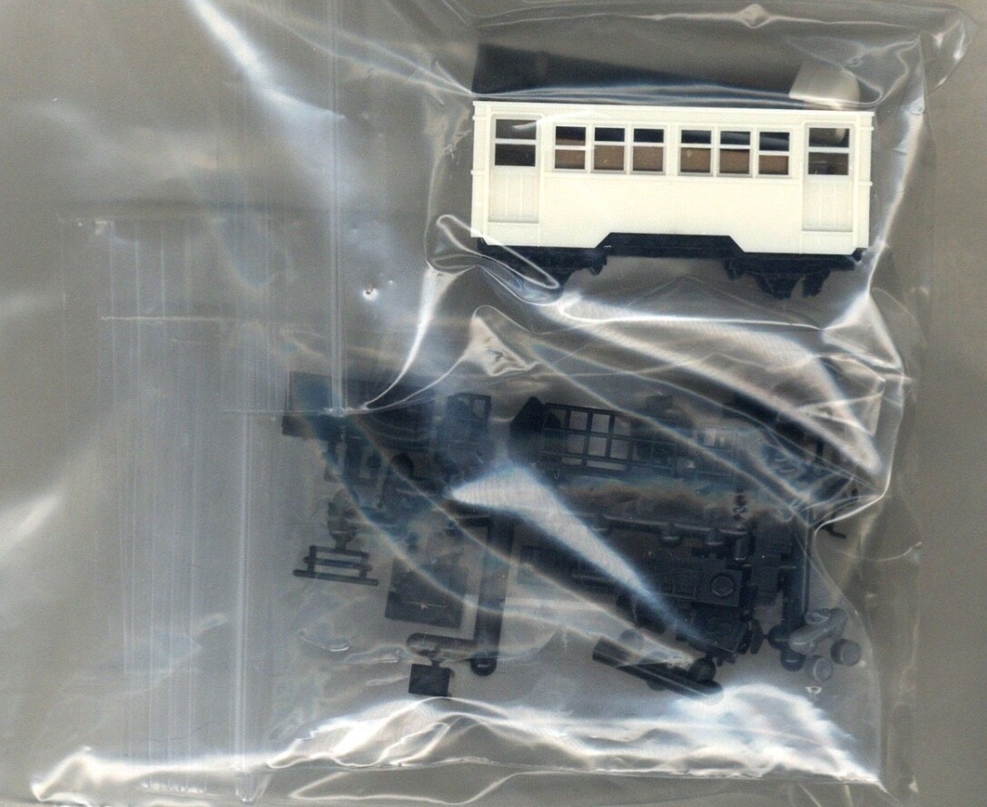 N Scale Tsugawa Freelance 2-Axle Railbus Kit w/Power Drive Chassis TGW Railcar