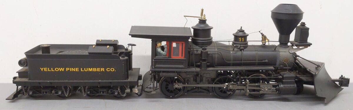 Bachmann 81496 G Scale Yellow Pine Lumber 2-6-0 Mogul Steam Locomotive EX/Box