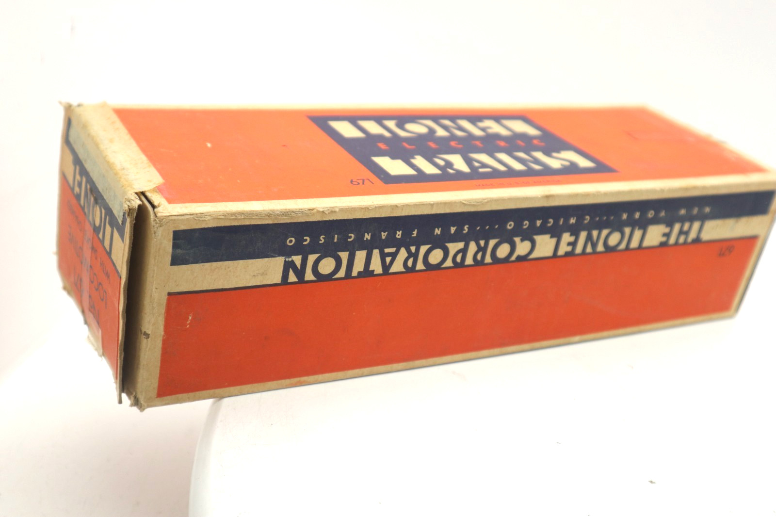 Lionel, O, 671, PRR, S-2 Turbine 6-8-6 Diecast Steam Engine, C-7 in Original Box
