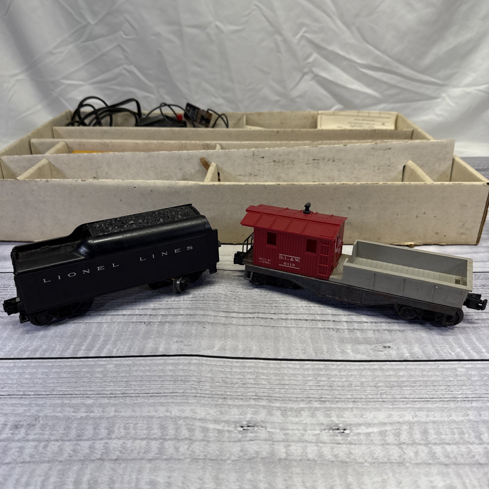 VTG 60s Lionel Steam Freight w/ Smoke Electric Train 11540 Set in Box -Untested
