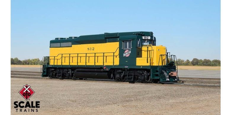 HO ScaleTrains Rivet Counter SXT33349 Chicago & Northwestern CNW EMD GP30 #815