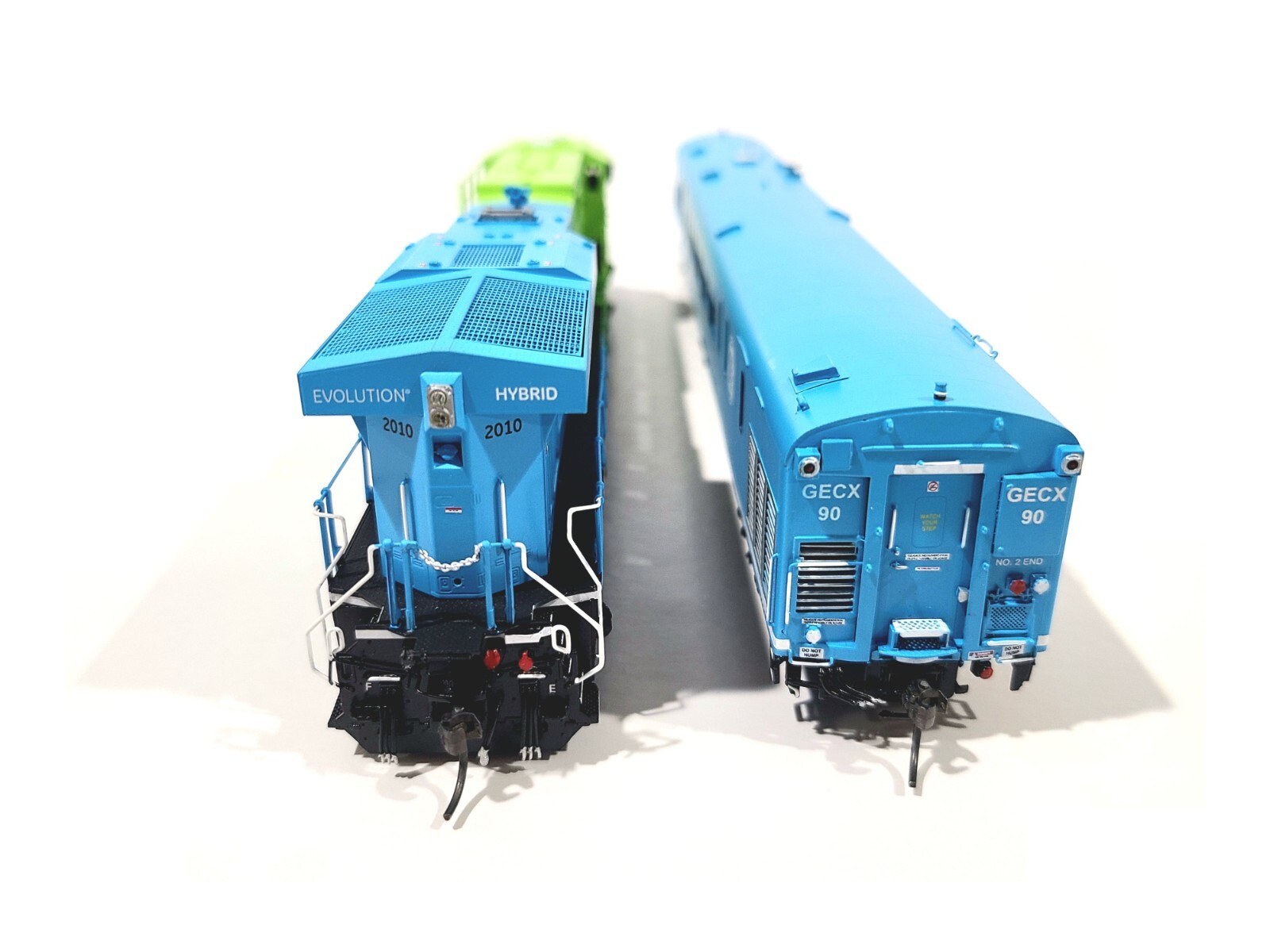 Overland OMI Ajin GE ES44AC Hybrid Evolution Test Car Set #AJ-2010-1 HO Brass