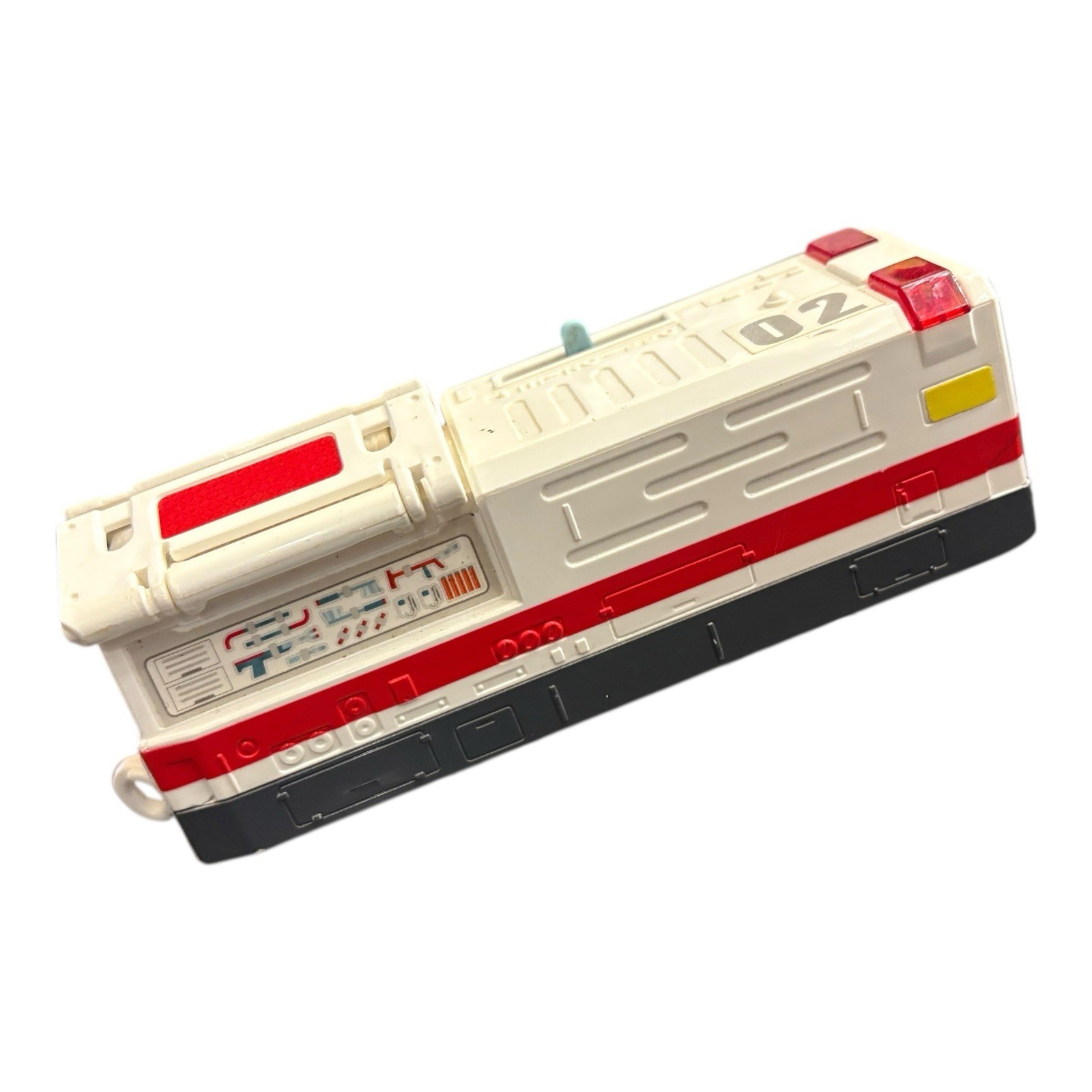 TOMY Plarail Hyper Guardian Ambu-Liner HGS-04 Train Car 2008 White Red Untested