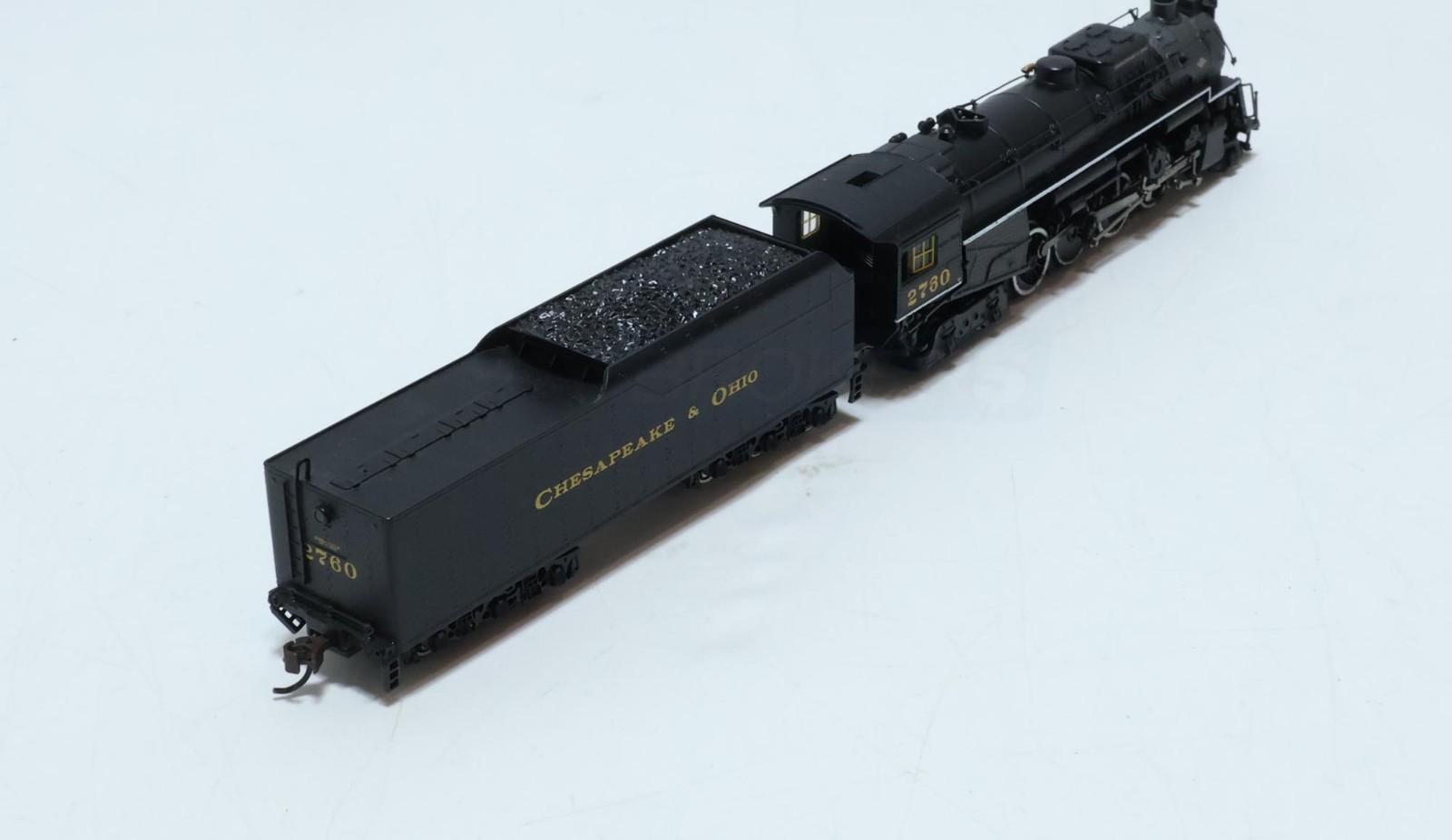 Bachmann Chesapeake & Ohio #2760 2-8-4 Locomotive & Tender DCC N Scale