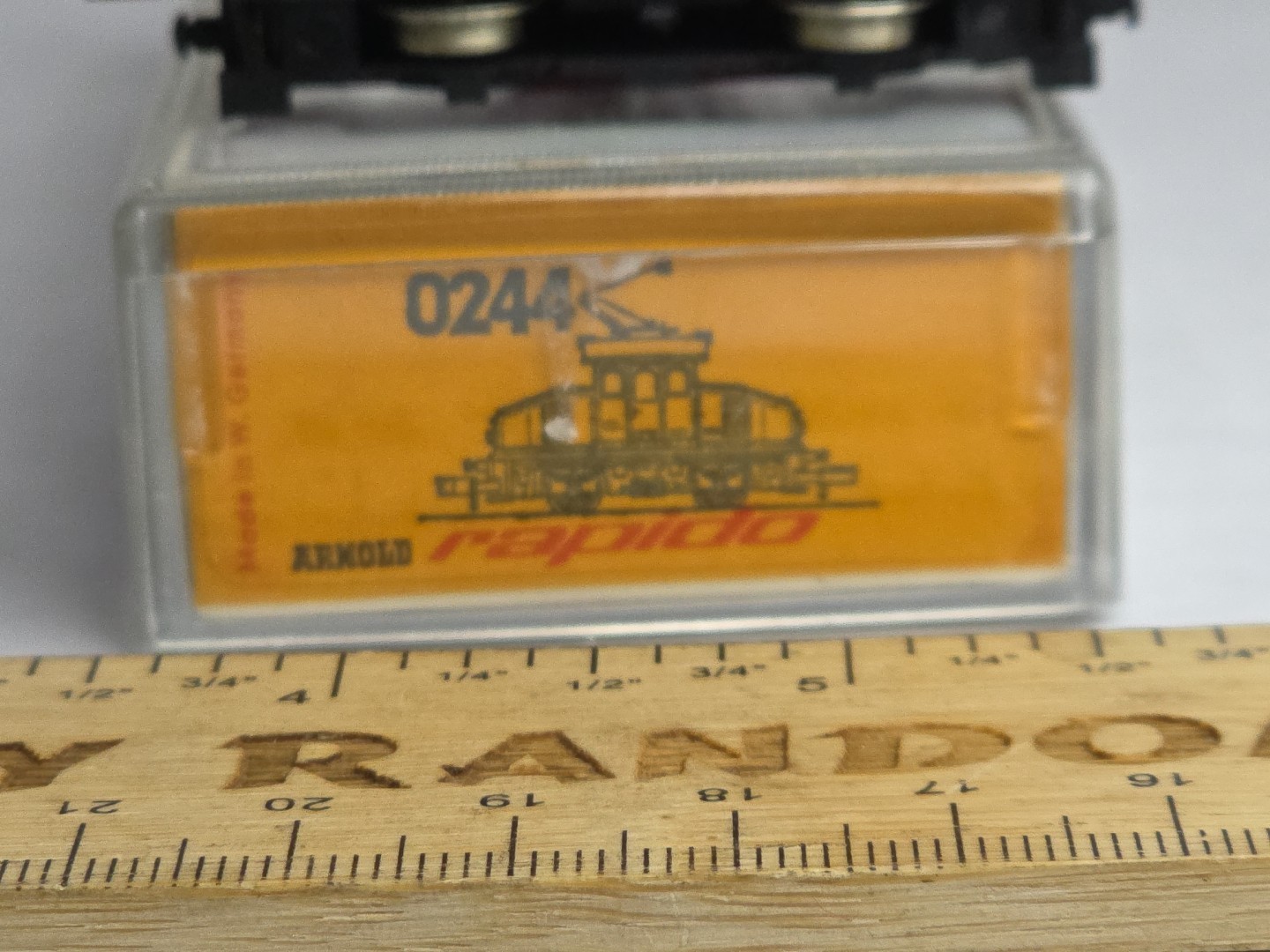 Arnold Rapido N Scale 0244 Electric Locomotive 0-4-0 #7 Private Railway Runs