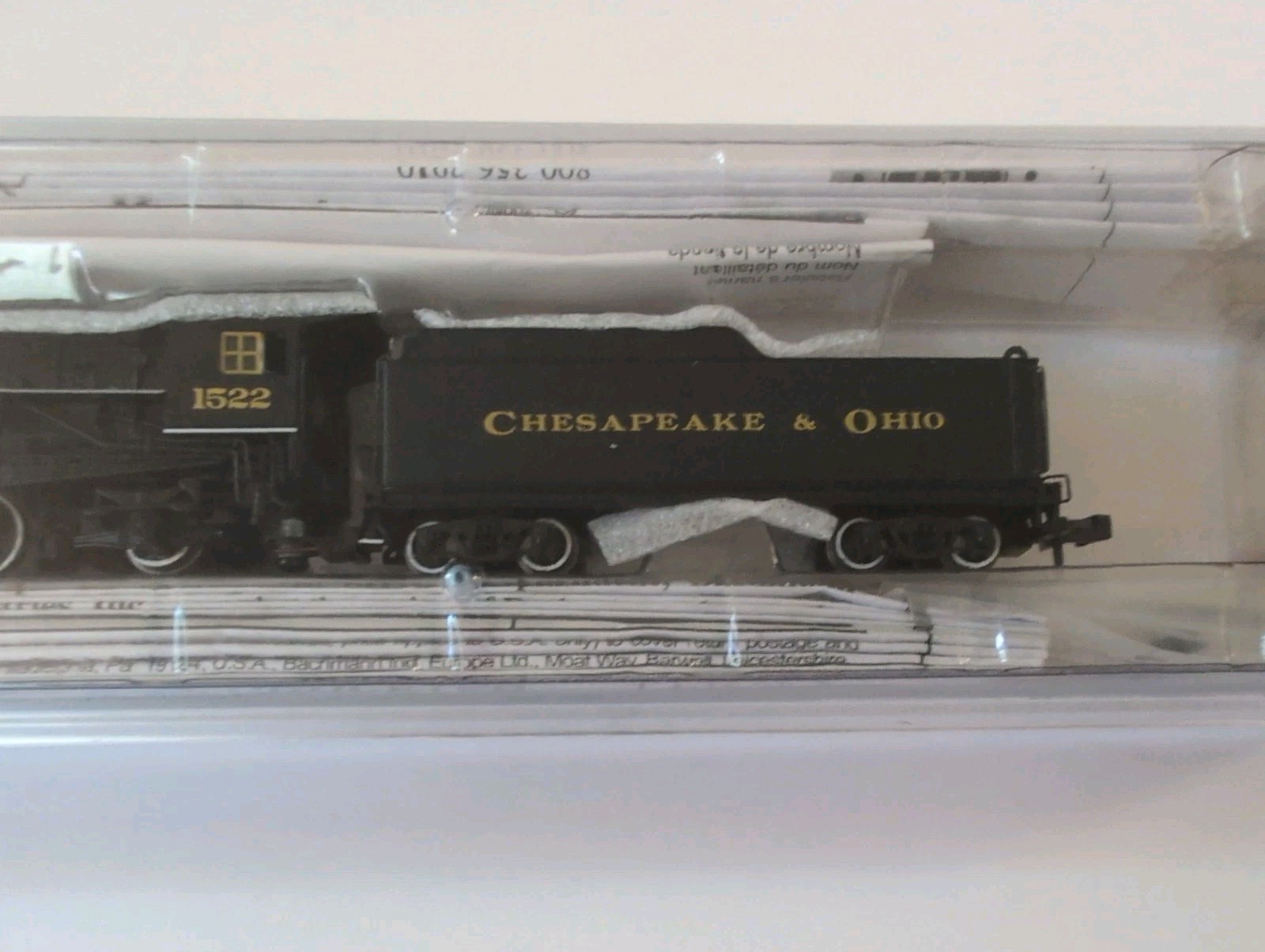 N Scale Bachmann Spectrum 82652 Chesapeake & Ohio Steam Loco USRA 2-6-6-2 NIB
