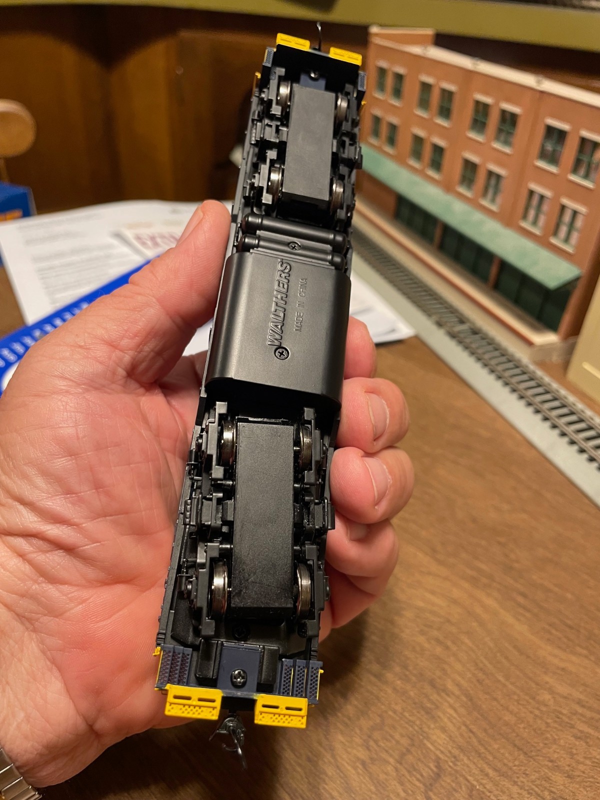 910-10494 Chesapeake & Ohio GP9 #5951 in Standard DC with detail parts added.