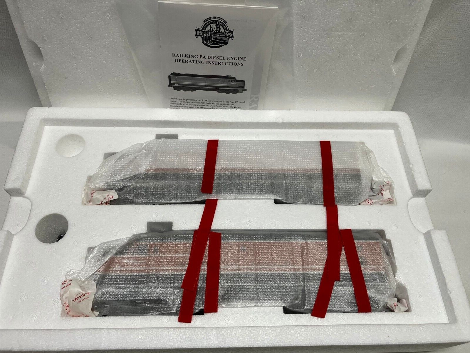 Rail King Alco PA Diesel AA Set Powered TCA 1999 Conv 30-2172-1 NIB