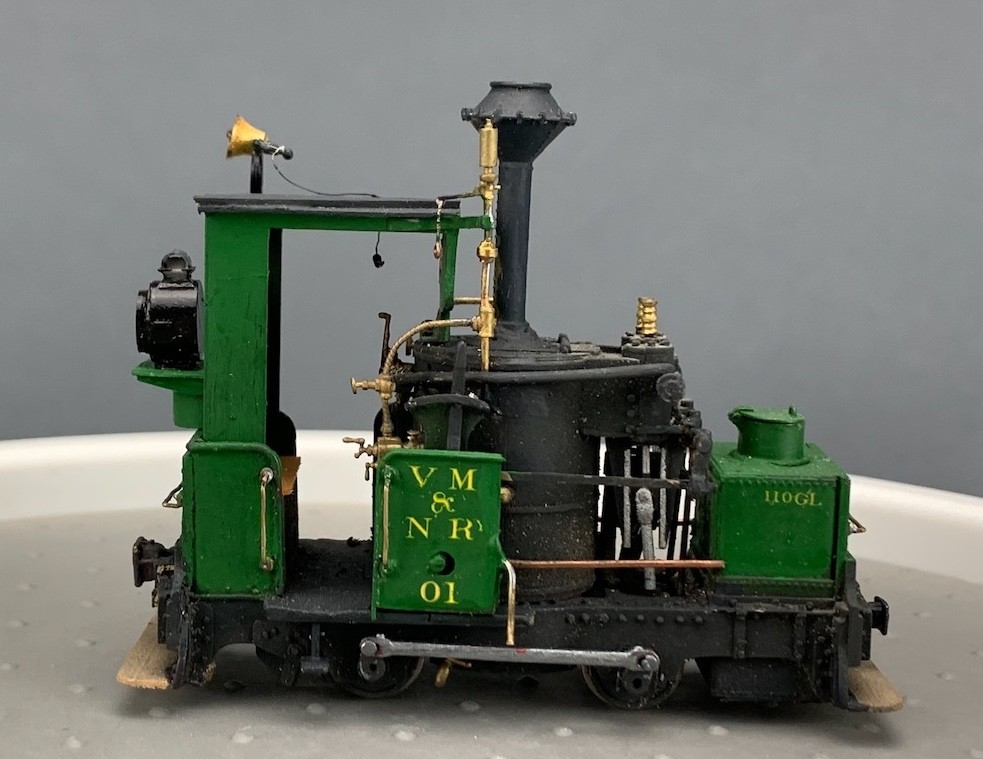 1:43 On2 Wrightlines 0-4-0 De Winton Steam Locomotive #01 JER O3402