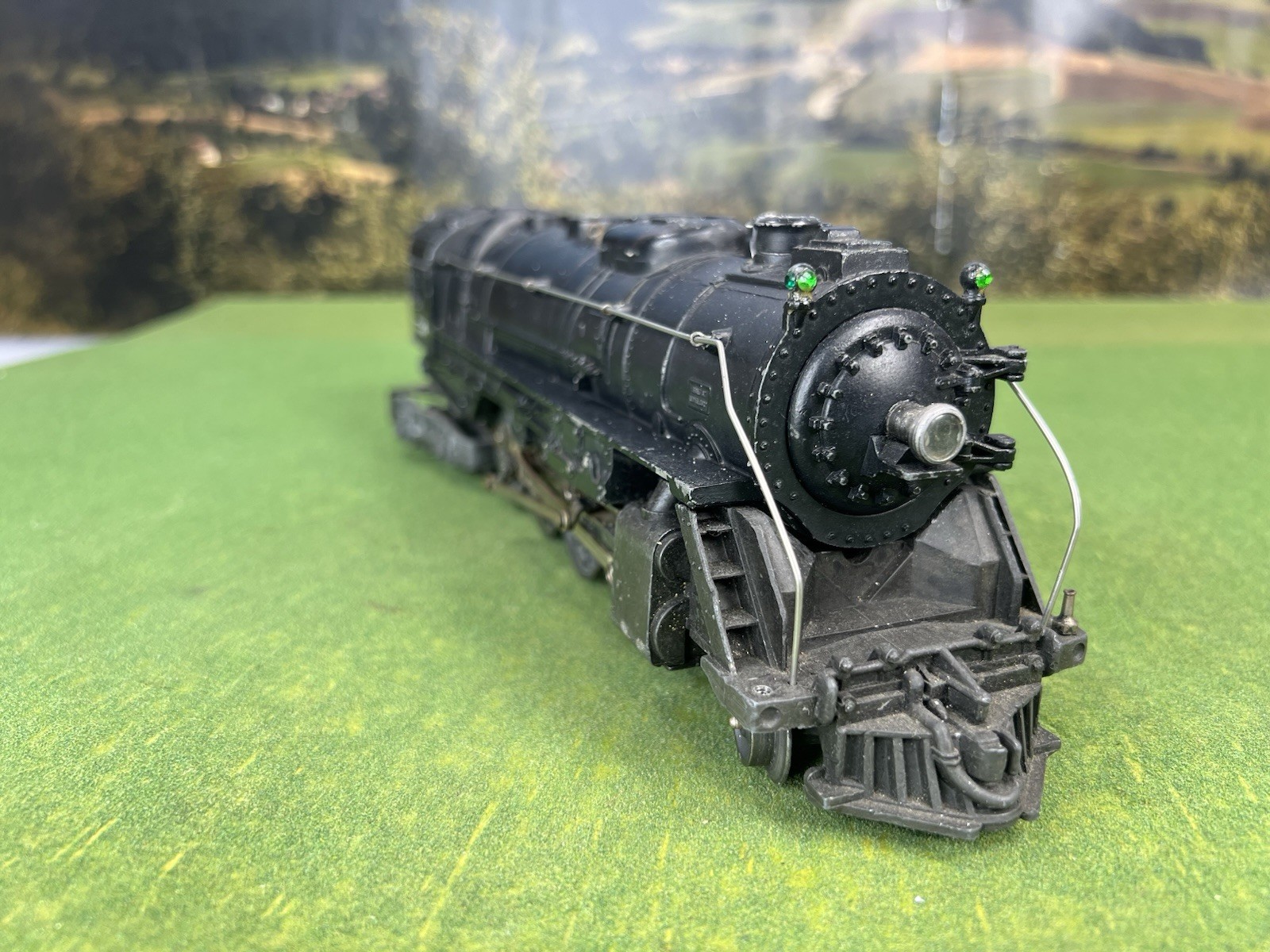 LIONEL POSTWAR 736 BERKSHIRE TYPE 2-8-4 LOCOMOTIVE WITH 2046W TENDER 1955-1956