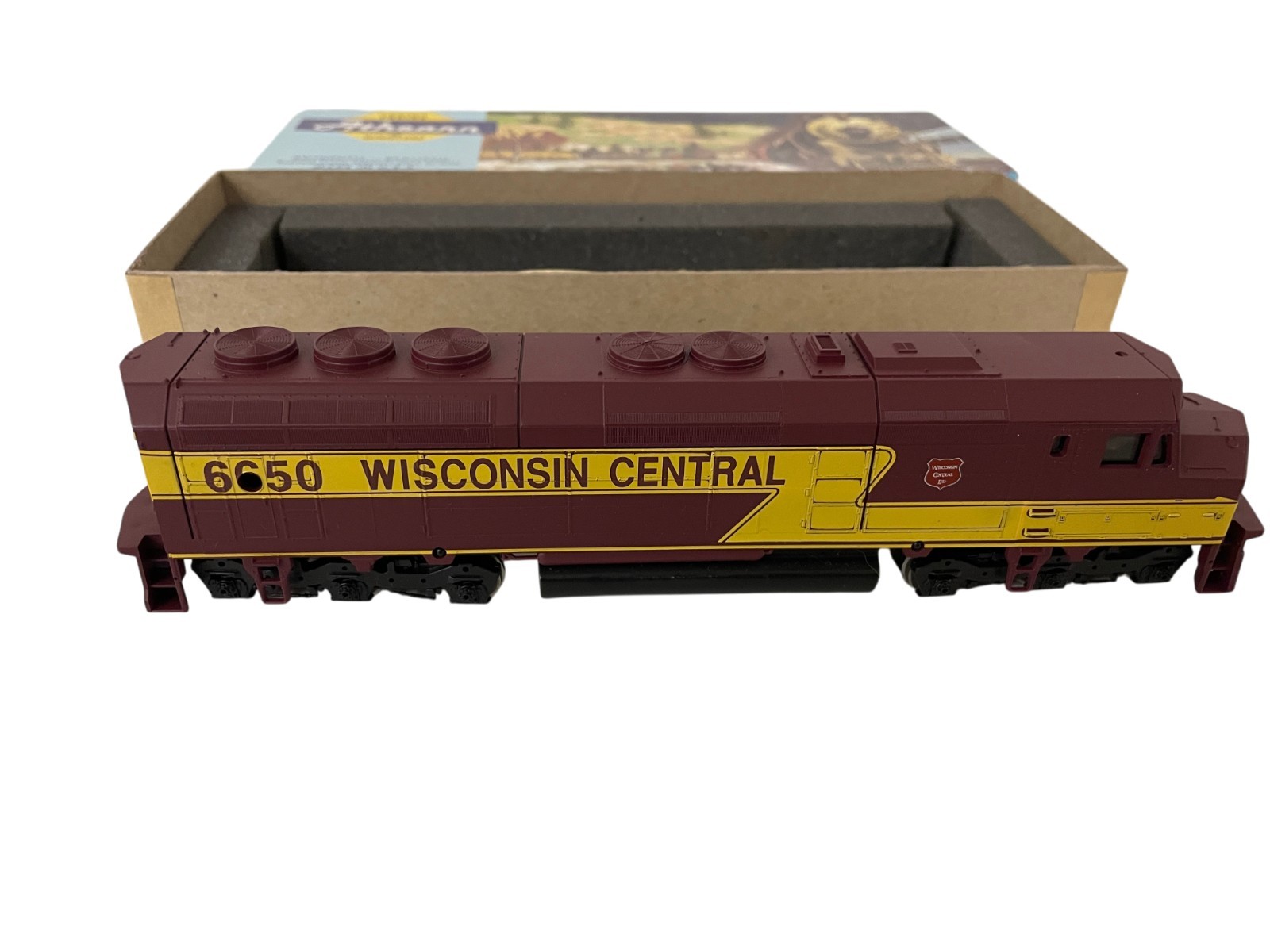 Athearn 6650 H0 F45 Wisconsin Central 3604 F45 POWER LOCOMOTIVE
