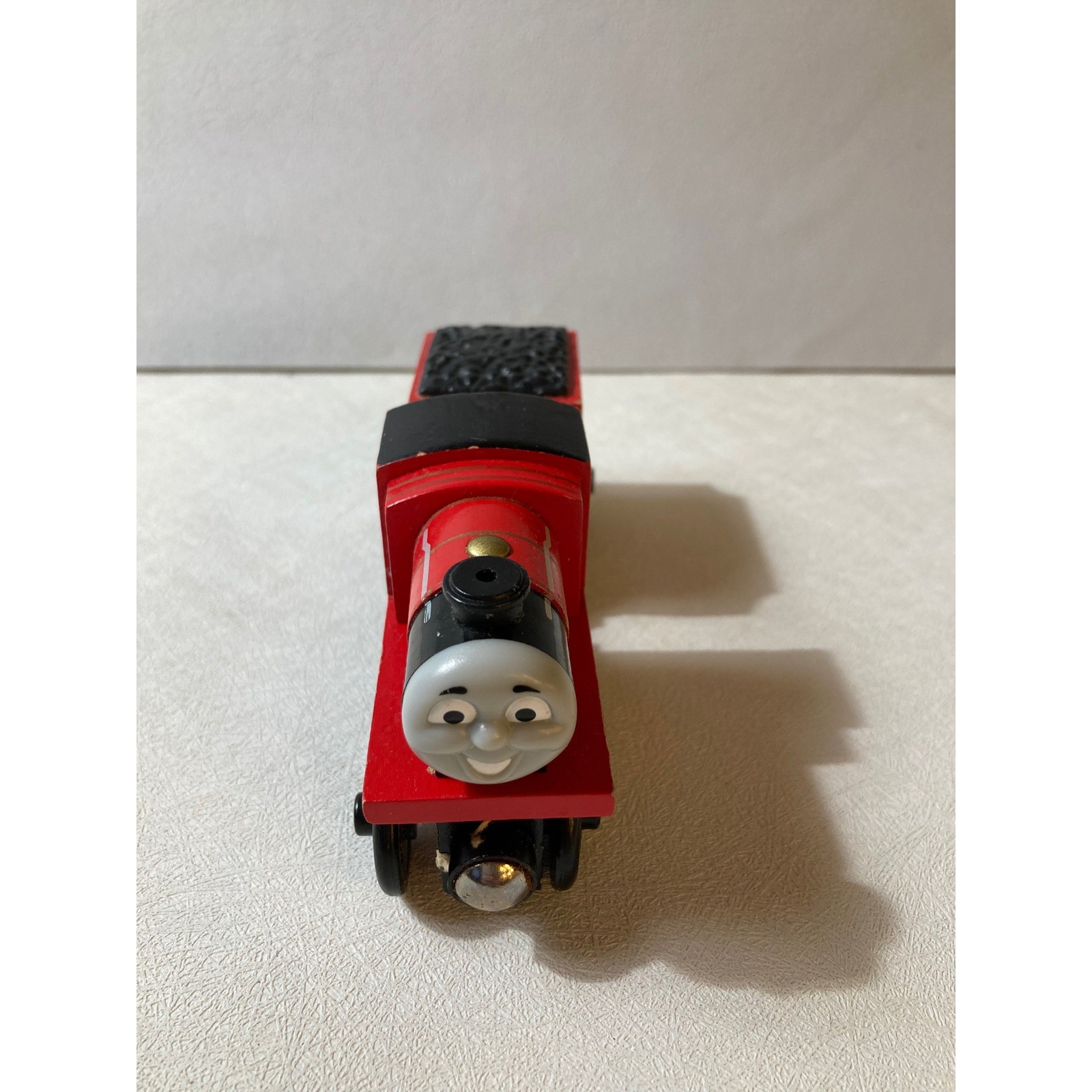 Thomas Wooden Railway James the Red Engine and Tender Learning Curve No 5 Train