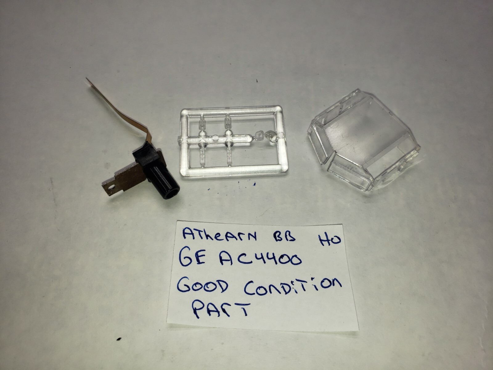 Athearn AC4400 Cab Window Lenses HEADLIGHT ASSEMBLY Number Board BLUE BOX HO