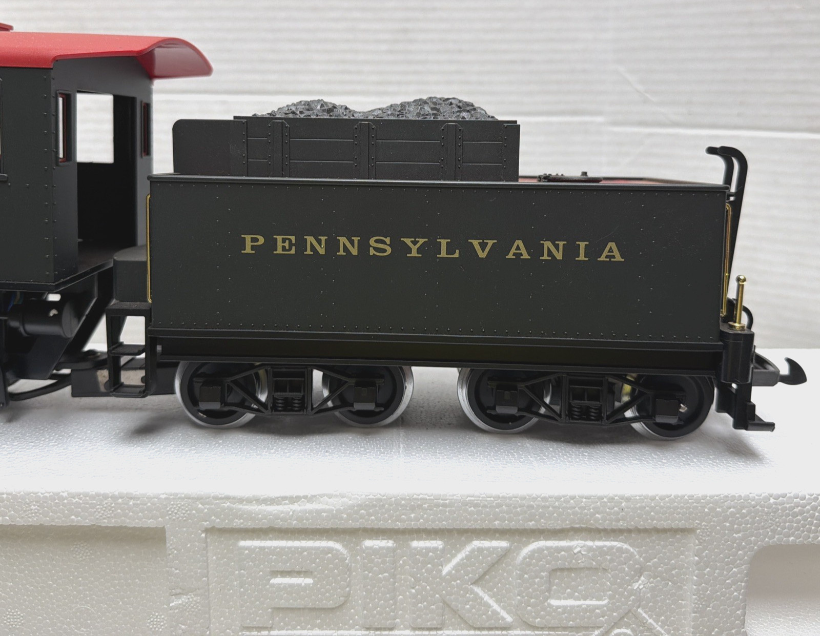 PIKO G-GAUGE 2-6-0 PENNSYLVANIA #319 STEAM LOCOMOTIVE WITH DIGITAL SOUND 38213