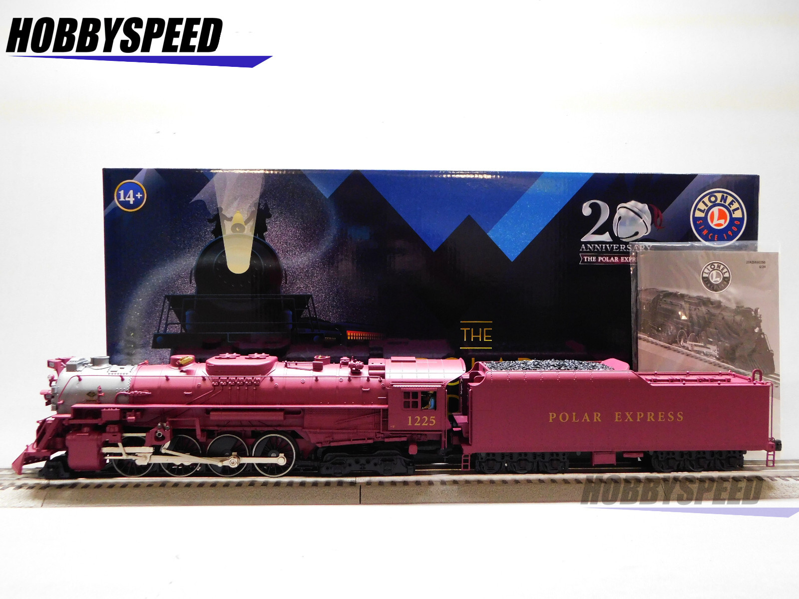 LIONEL BTO POLAR EXPRESS RED LEGACY BERKSHIRE STEAM ENGINE O GAUGE 2431480 NEW