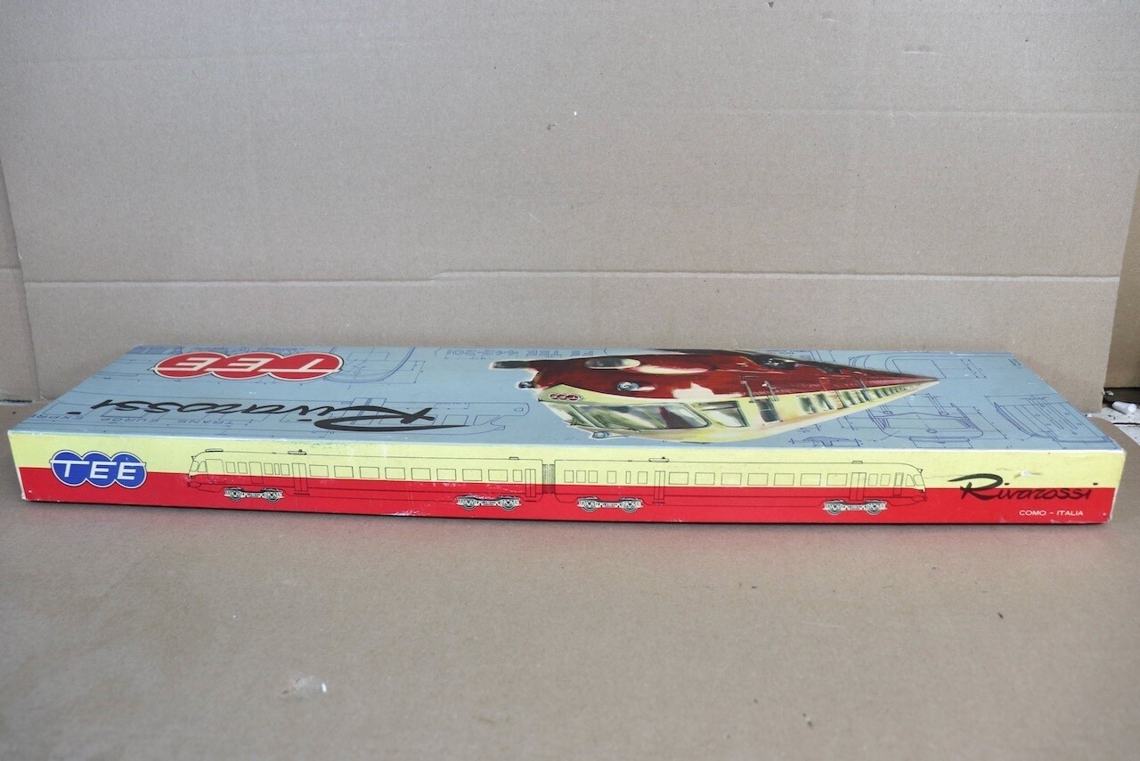 RIVAROSSI 703 FS TRANS EUROPE EXPRESS TEE 442 201 DMU DIESEL LOCOMOTIVE SET on