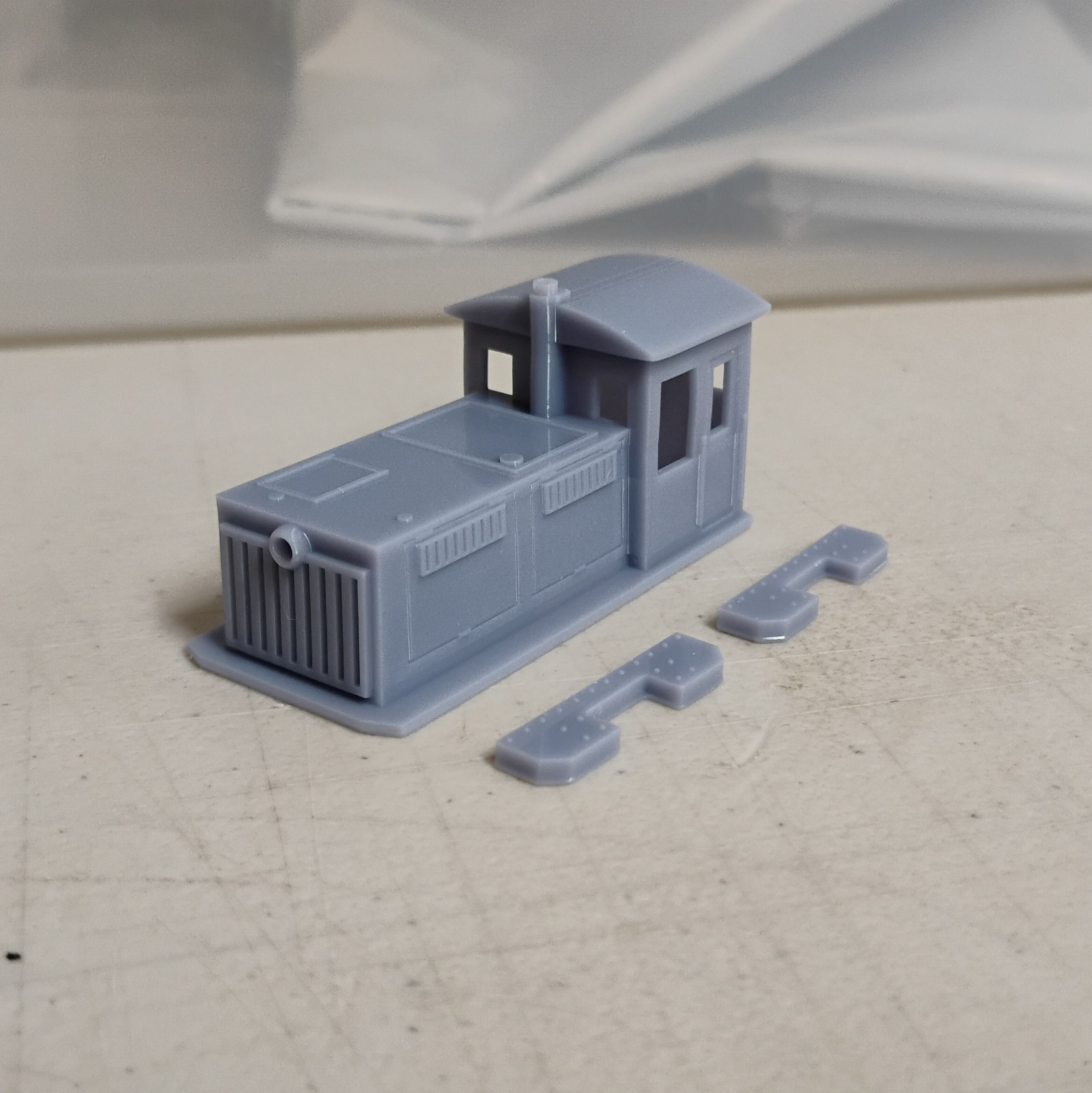 HOn30 DIESEL LOCO kit #1. For the Kato 11-109 chassis. RESIN 3D Print. NEW!