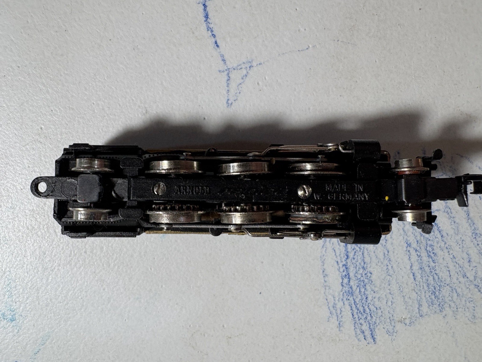 Arnold Rapido N Scale Pennsylvania Steam Locomotive w/ Tender #0223 S