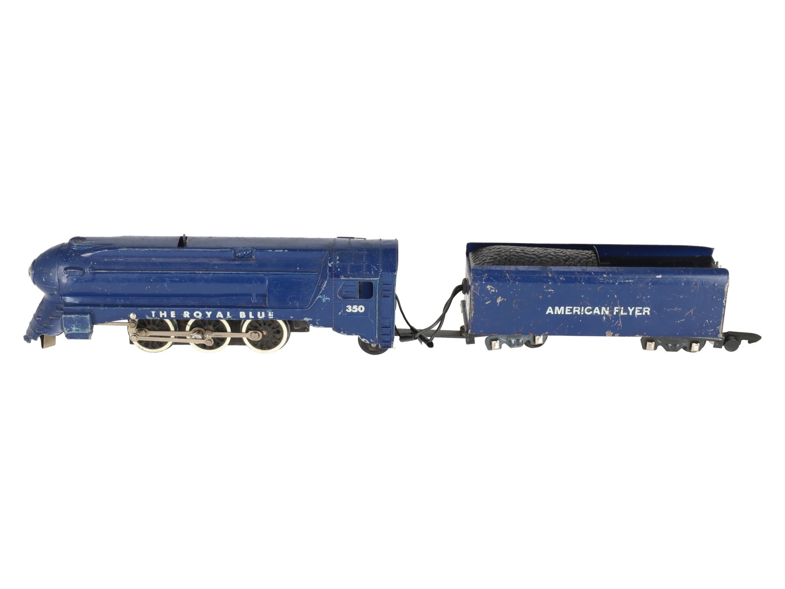 American Flyer 350 Vintage S B&O The Royal Blue 4-6-2 Diecast Steam Locomotive
