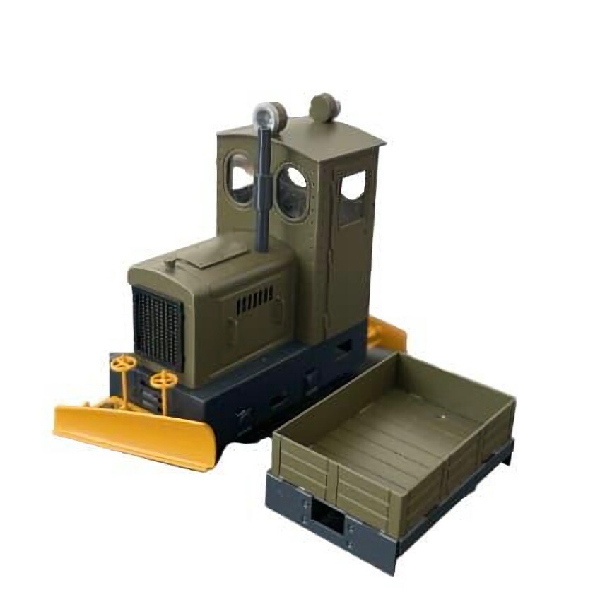 0n18 Scale Snow Plow Diesel Locomotive & Freight Car Kit PH On18/O9 Gauge MOW